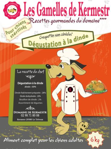recette sans céréales à la dinde