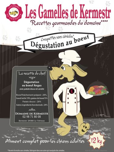 Croquettes sans céréales boeuf