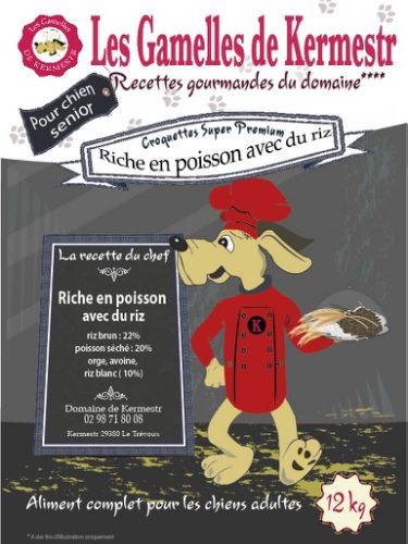Croquettes poisson et riz