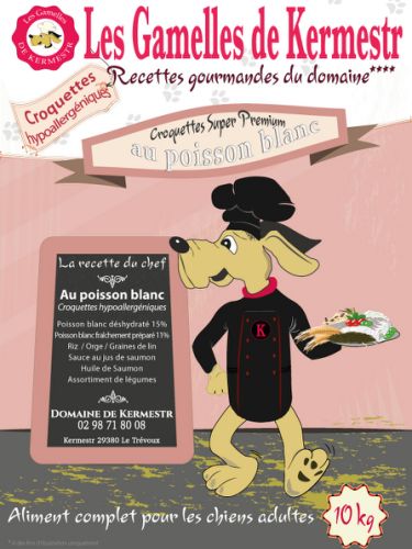 croquettes super premium au poisson